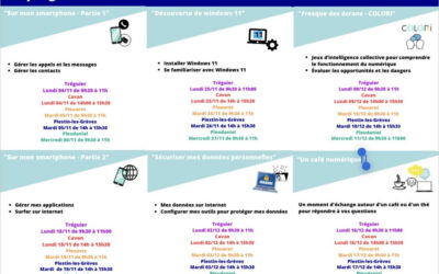 Ateliers Numériques Novembre/Décembre
